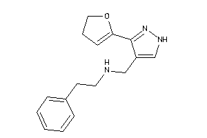 [3-(2,3-dihydrofuran-5-yl)-1H-pyrazol-4-yl]methyl-phenethyl-amine