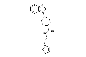 N-[2-(2-imidazolin-1-yl)ethyl]-4-(2H-indol-3-yl)piperidine-1-carboxamide