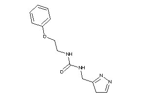 1-(2-phenoxyethyl)-3-(4H-pyrazol-3-ylmethyl)urea