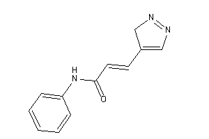 N-phenyl-3-(3H-pyrazol-4-yl)acrylamide