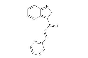 1-(2H-indol-3-yl)-3-phenyl-prop-2-en-1-one