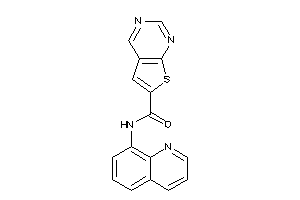 N-(8-quinolyl)thieno[2,3-d]pyrimidine-6-carboxamide