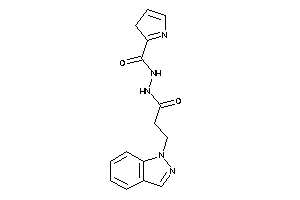 N'-(3-indazol-1-ylpropanoyl)-3H-pyrrole-2-carbohydrazide