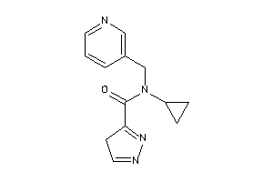 N-cyclopropyl-N-(3-pyridylmethyl)-4H-pyrazole-3-carboxamide