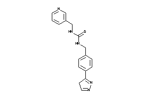 1-[4-(4H-pyrazol-3-yl)benzyl]-3-(3-pyridylmethyl)urea