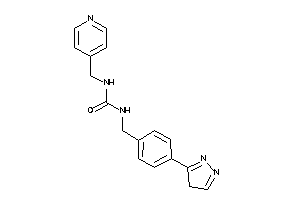 1-[4-(4H-pyrazol-3-yl)benzyl]-3-(4-pyridylmethyl)urea