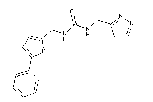 1-[(5-phenyl-2-furyl)methyl]-3-(4H-pyrazol-3-ylmethyl)urea