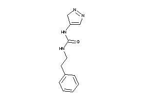 1-phenethyl-3-(3H-pyrazol-4-yl)urea