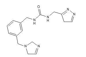 1-[3-(3-imidazolin-1-ylmethyl)benzyl]-3-(4H-pyrazol-3-ylmethyl)urea