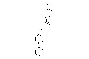 1-[2-(4-phenylpiperazino)ethyl]-3-(4H-pyrazol-3-ylmethyl)urea