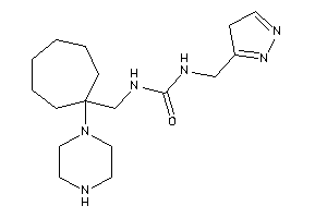 1-[(1-piperazinocycloheptyl)methyl]-3-(4H-pyrazol-3-ylmethyl)urea