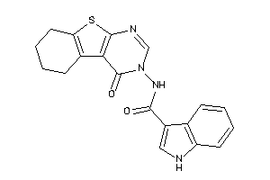 N-(4-keto-5,6,7,8-tetrahydrobenzothiopheno[2,3-d]pyrimidin-3-yl)-1H-indole-3-carboxamide