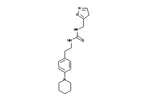 1-[2-(4-piperidinophenyl)ethyl]-3-(4H-pyrazol-3-ylmethyl)urea