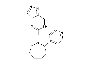 N-(4H-pyrazol-3-ylmethyl)-2-(4-pyridyl)azepane-1-carboxamide