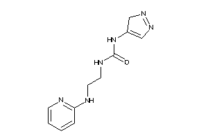 1-(3H-pyrazol-4-yl)-3-[2-(2-pyridylamino)ethyl]urea