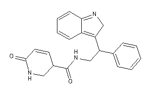 N-[2-(2H-indol-3-yl)-2-phenyl-ethyl]-6-keto-2,3-dihydro-1H-pyridine-3-carboxamide