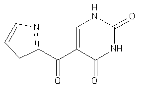 Image of 5-(3H-pyrrole-2-carbonyl)uracil