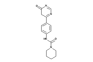 N-[4-(6-keto-5H-pyrimidin-4-yl)phenyl]piperidine-1-carboxamide