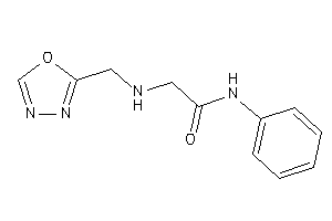 2-(1,3,4-oxadiazol-2-ylmethylamino)-N-phenyl-acetamide