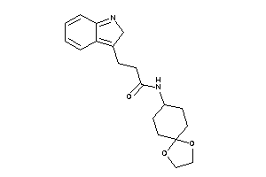 N-(1,4-dioxaspiro[4.5]decan-8-yl)-3-(2H-indol-3-yl)propionamide