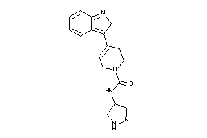 4-(2H-indol-3-yl)-N-(2-pyrazolin-4-yl)-3,6-dihydro-2H-pyridine-1-carboxamide