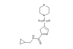 N-(cyclopropylmethyl)-4-morpholinosulfonyl-3H-pyrrole-2-carboxamide