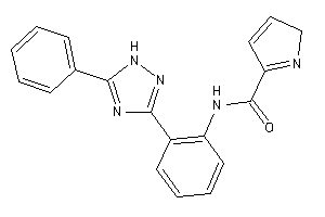 N-[2-(5-phenyl-1H-1,2,4-triazol-3-yl)phenyl]-2H-pyrrole-5-carboxamide