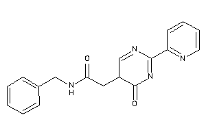 N-benzyl-2-[4-keto-2-(2-pyridyl)-5H-pyrimidin-5-yl]acetamide