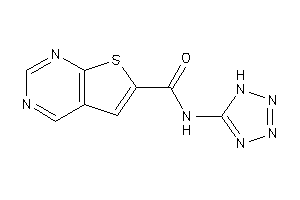 N-(1H-tetrazol-5-yl)thieno[2,3-d]pyrimidine-6-carboxamide