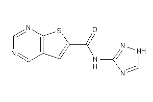 N-(1H-1,2,4-triazol-3-yl)thieno[2,3-d]pyrimidine-6-carboxamide