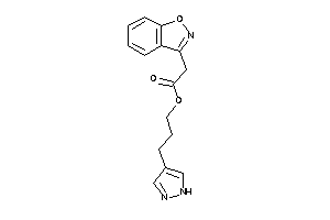 2-indoxazen-3-ylacetic Acid 3-(1H-pyrazol-4-yl)propyl Ester