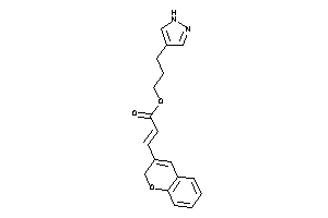 3-(2H-chromen-3-yl)acrylic Acid 3-(1H-pyrazol-4-yl)propyl Ester