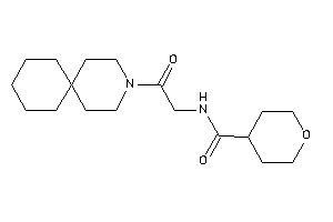 N-[2-(3-azaspiro[5.5]undecan-3-yl)-2-keto-ethyl]tetrahydropyran-4-carboxamide