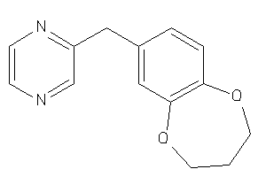 2-(3,4-dihydro-2H-1,5-benzodioxepin-7-ylmethyl)pyrazine