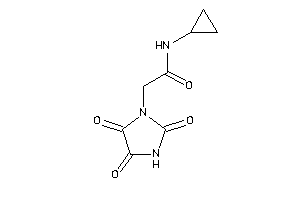 N-cyclopropyl-2-(2,4,5-triketoimidazolidin-1-yl)acetamide