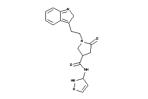 1-[2-(2H-indol-3-yl)ethyl]-N-(4-isoxazolin-3-yl)-5-keto-pyrrolidine-3-carboxamide