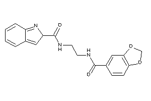 N-[2-(piperonyloylamino)ethyl]-2H-indole-2-carboxamide