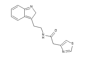 N-[2-(2H-indol-3-yl)ethyl]-2-thiazol-4-yl-acetamide