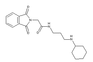 N-[3-(cyclohexylamino)propyl]-2-phthalimido-acetamide