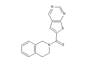 3,4-dihydro-1H-isoquinolin-2-yl(thieno[2,3-d]pyrimidin-6-yl)methanone