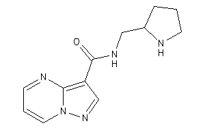 N-(pyrrolidin-2-ylmethyl)pyrazolo[1,5-a]pyrimidine-3-carboxamide