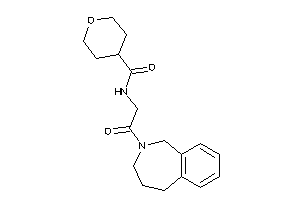 N-[2-keto-2-(1,3,4,5-tetrahydro-2-benzazepin-2-yl)ethyl]tetrahydropyran-4-carboxamide