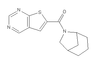 6-azabicyclo[3.2.1]octan-6-yl(thieno[2,3-d]pyrimidin-6-yl)methanone