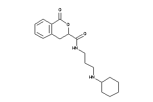 N-[3-(cyclohexylamino)propyl]-1-keto-isochroman-3-carboxamide