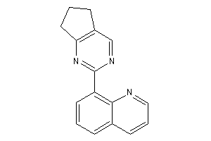 Image of 8-(6,7-dihydro-5H-cyclopenta[d]pyrimidin-2-yl)quinoline