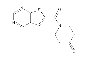 1-(thieno[2,3-d]pyrimidine-6-carbonyl)-4-piperidone