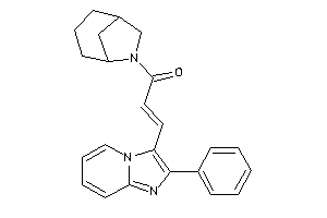 1-(6-azabicyclo[3.2.1]octan-6-yl)-3-(2-phenylimidazo[1,2-a]pyridin-3-yl)prop-2-en-1-one