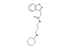 N-[3-(cyclohexylamino)propyl]-2-indoxazen-3-yl-acetamide