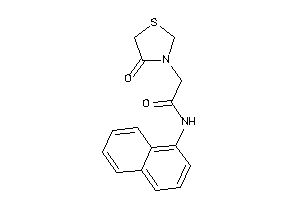 2-(4-ketothiazolidin-3-yl)-N-(1-naphthyl)acetamide