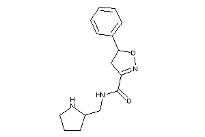 5-phenyl-N-(pyrrolidin-2-ylmethyl)-2-isoxazoline-3-carboxamide